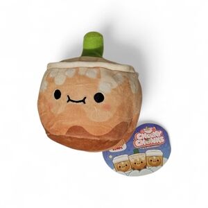 Cheeky Chunks Plush Toast Character - Brown & Cream